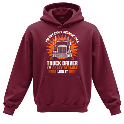 Crazy Trucker Pride Heavy Cotton Hoodie