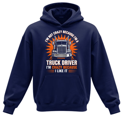 Crazy Trucker Pride Heavy Cotton Hoodie