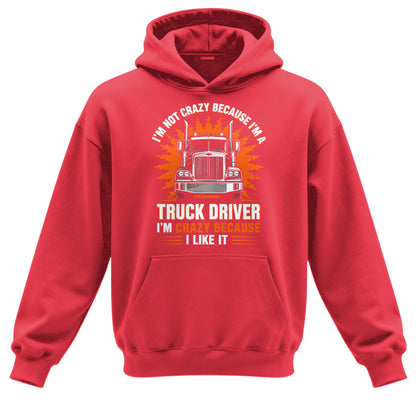 Crazy Trucker Pride Heavy Cotton Hoodie