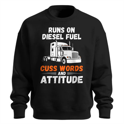 Diesel Cuss Words and Attitude Sweatshirt