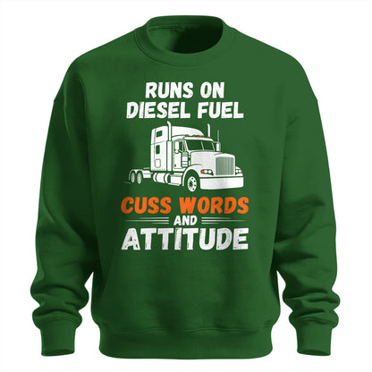 Diesel Cuss Words and Attitude Sweatshirt