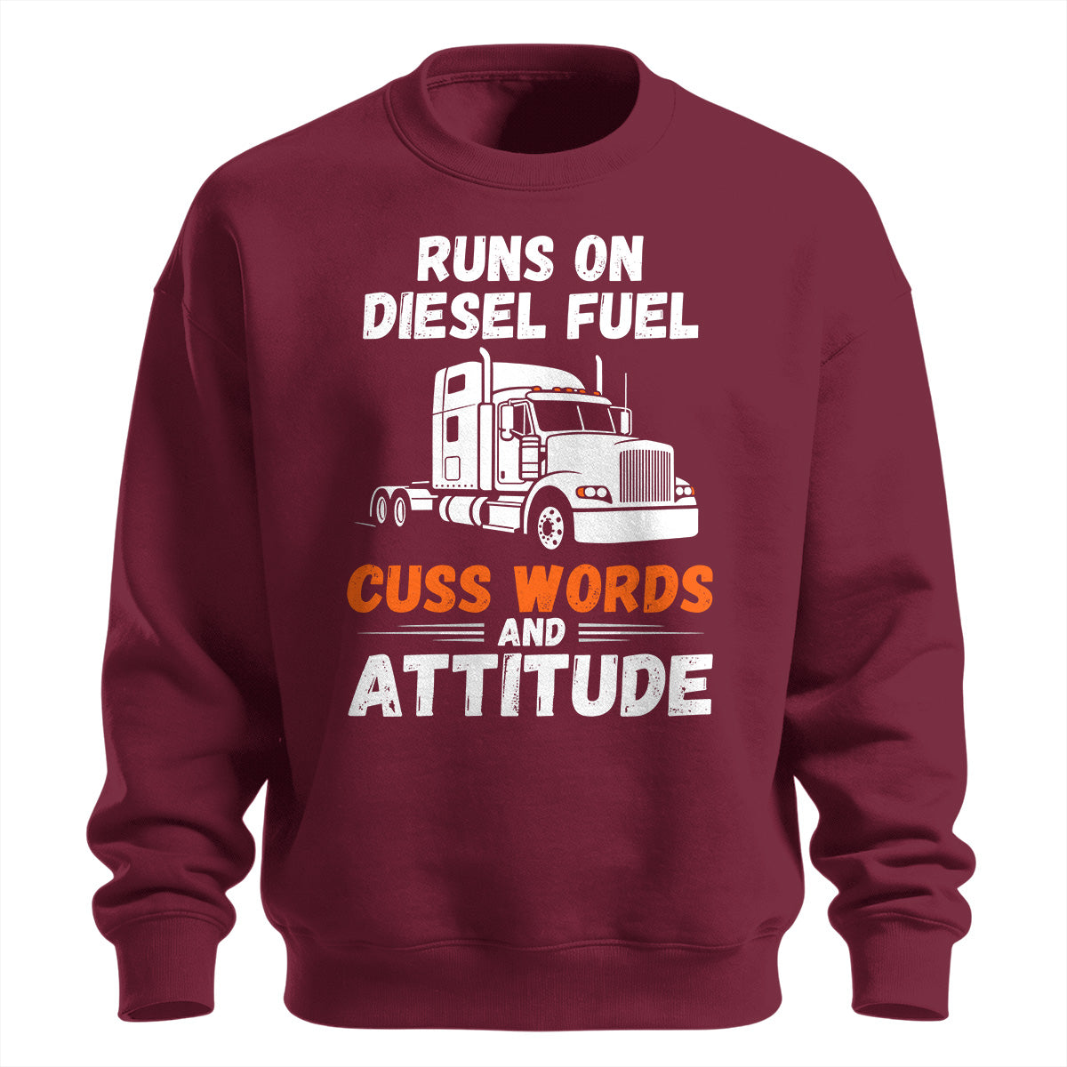 Diesel Cuss Words and Attitude Sweatshirt