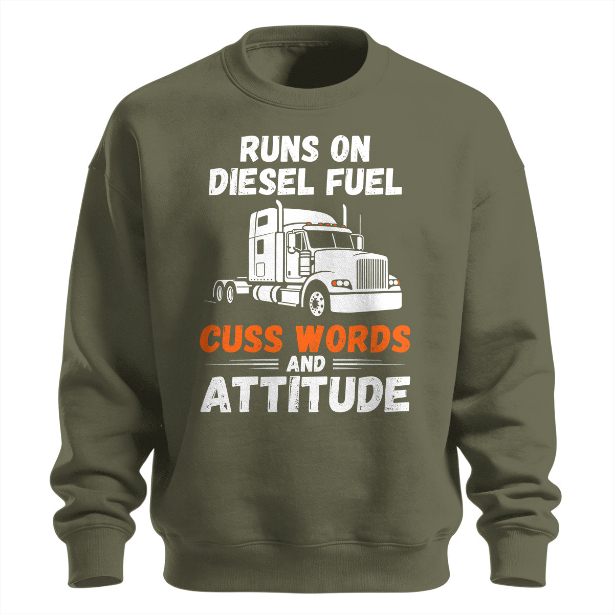 Diesel Cuss Words and Attitude Sweatshirt