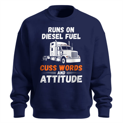 Diesel Cuss Words and Attitude Sweatshirt