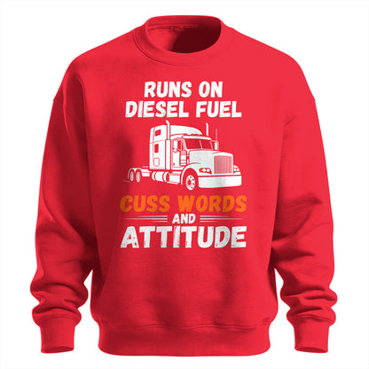 Diesel Cuss Words and Attitude Sweatshirt