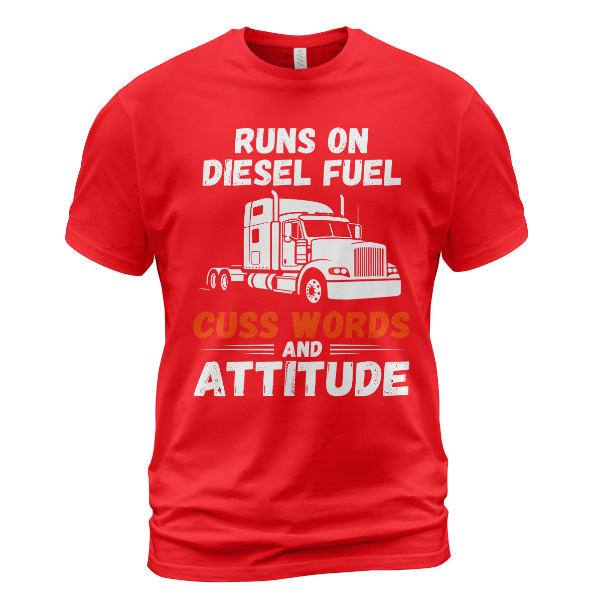 Diesel Cuss Words and Attitude Tee