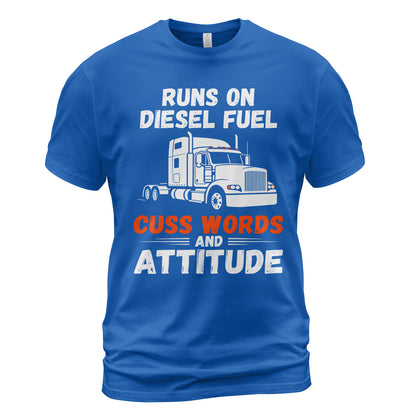 Diesel Cuss Words and Attitude Tee