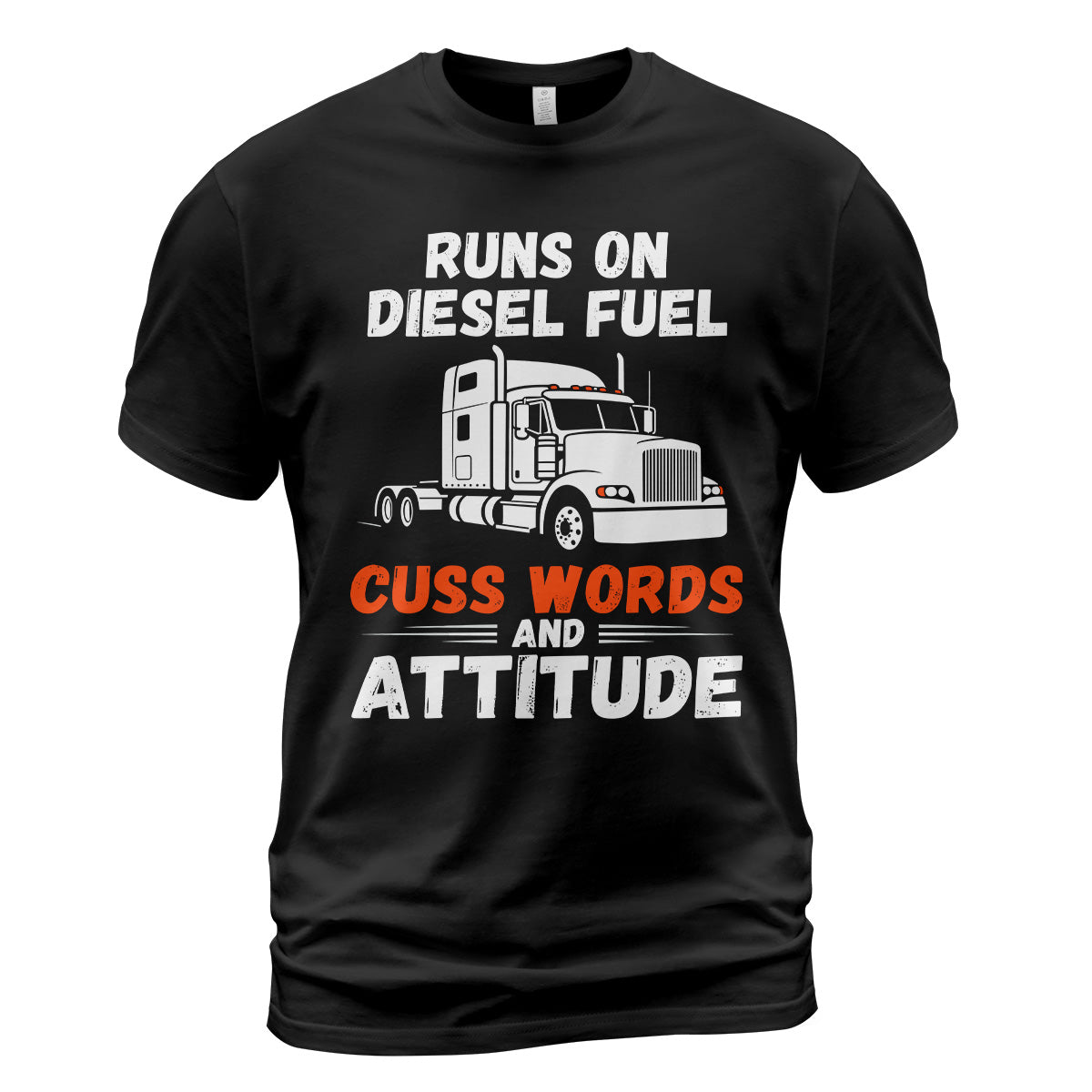 Diesel Cuss Words and Attitude Tee