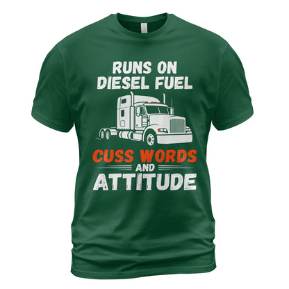 Diesel Cuss Words and Attitude Tee