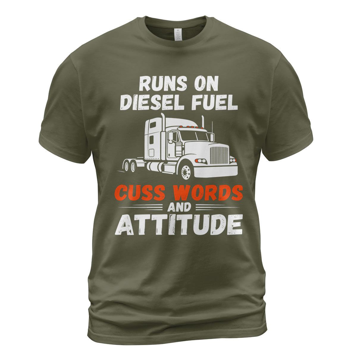 Diesel Cuss Words and Attitude Tee