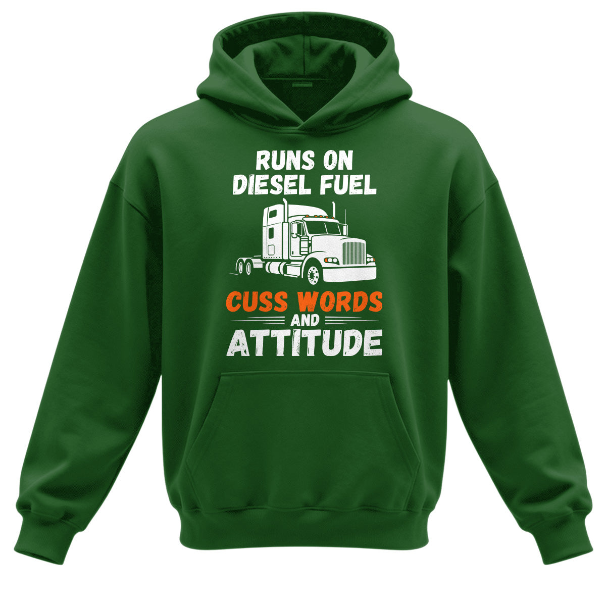 Diesel Cuss Words and Attitude Hoodie