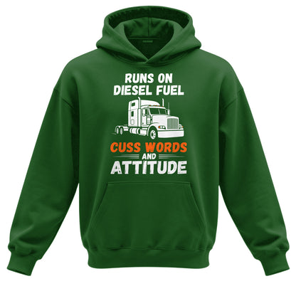 Diesel Cuss Words and Attitude Hoodie