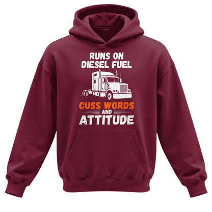 Diesel Cuss Words and Attitude Hoodie