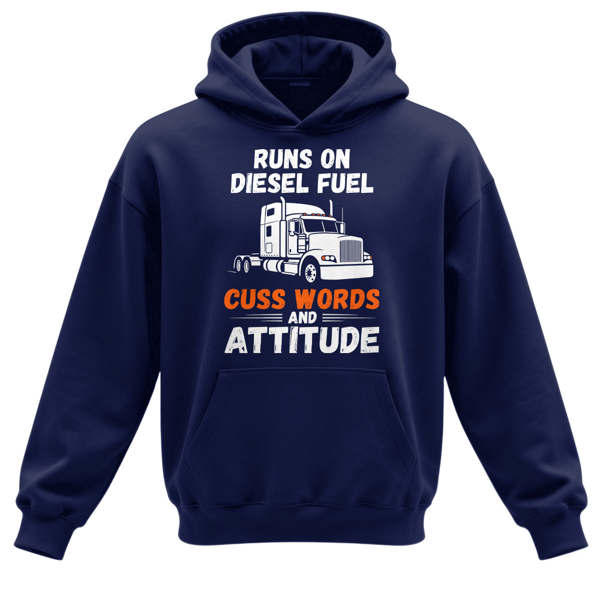 Diesel Cuss Words and Attitude Hoodie