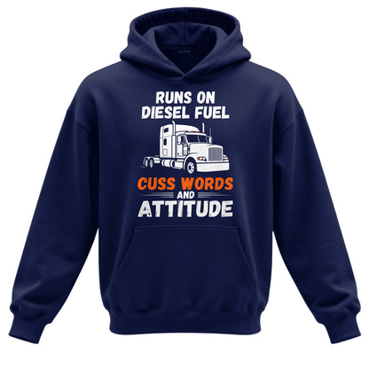 Diesel Cuss Words and Attitude Hoodie