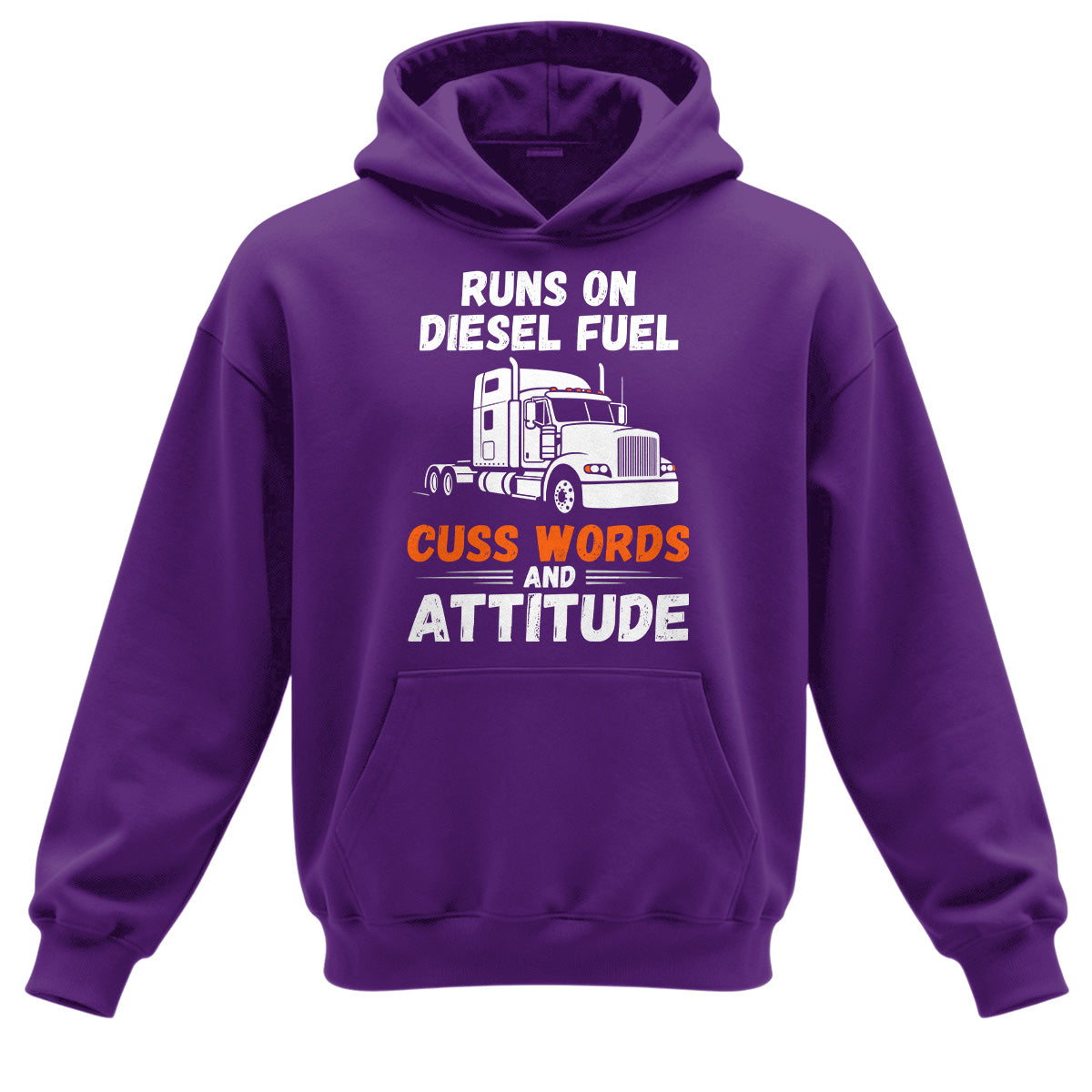 Diesel Cuss Words and Attitude Hoodie