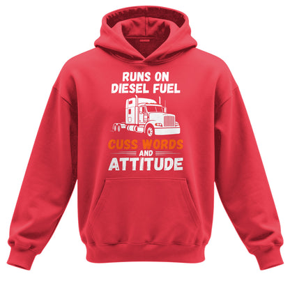 Diesel Cuss Words and Attitude Hoodie