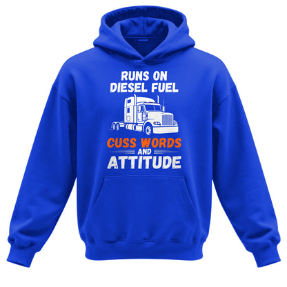 Diesel Cuss Words and Attitude Hoodie