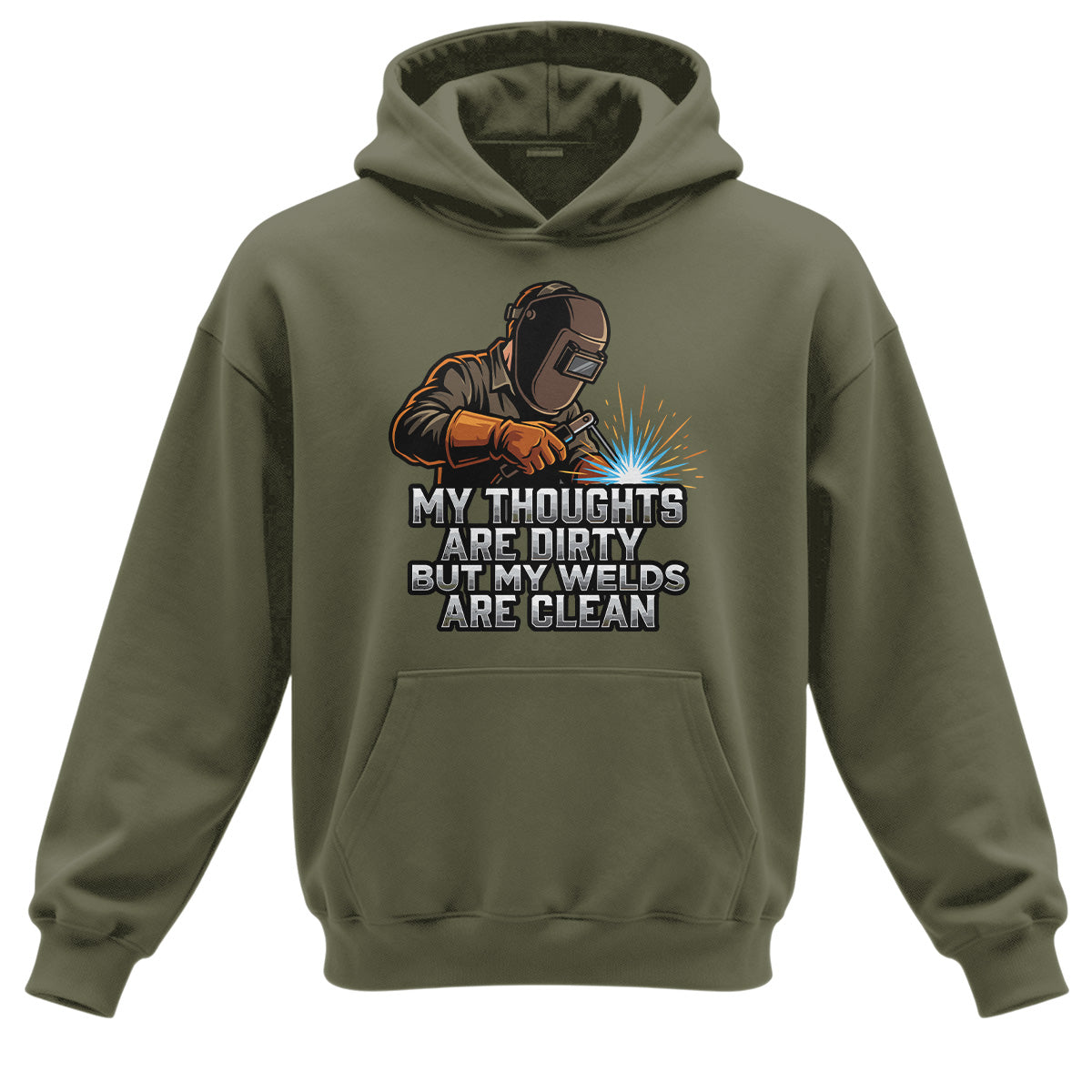 Dirty Thoughts Clean Welds Welde Hoodie