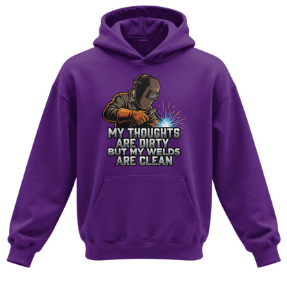 Dirty Thoughts Clean Welds Welde Hoodie