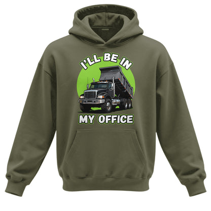 Dump Truck Office Hoodie
