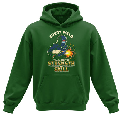 Every Weld, Every Story Welder Hoodie