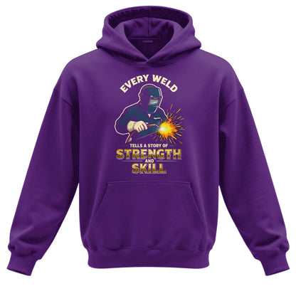 Every Weld, Every Story Welder Hoodie