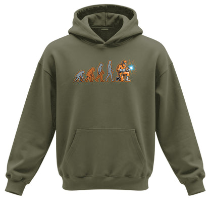 Evolution of a Welder Hoodie