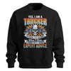 Expert Advice Trucker Sweatshirt