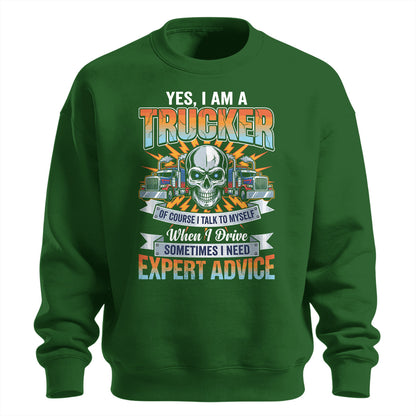 Expert Advice Trucker Sweatshirt