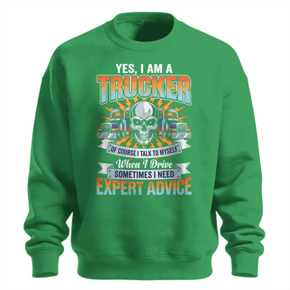 Expert Advice Trucker Sweatshirt