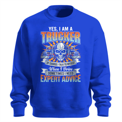 Expert Advice Trucker Sweatshirt