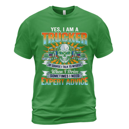 Expert Advice Trucker T-Shirt