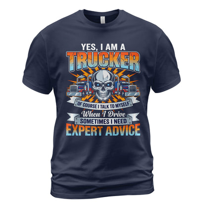 Expert Advice Trucker T-Shirt