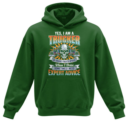 Expert Advice Trucker Hoodie