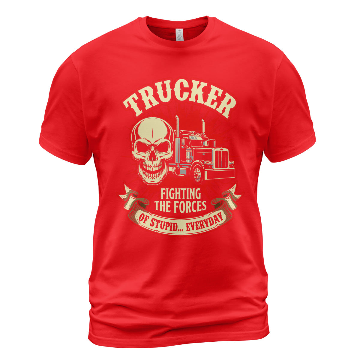 Forces of Stupid Trucker T-Shirt