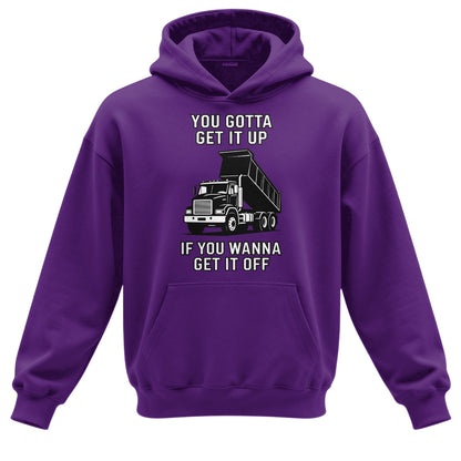 Get It Up Dump Truck Hoodie