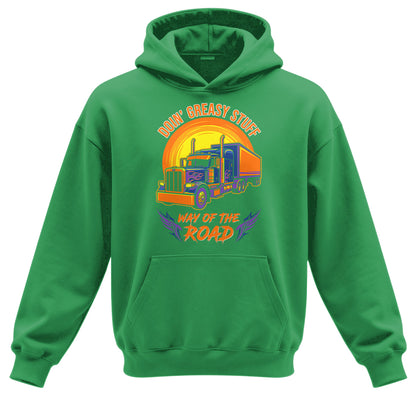 Greasy Stuff Way of the Road Trucker Hoodie