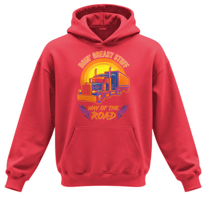 Greasy Stuff Way of the Road Trucker Hoodie