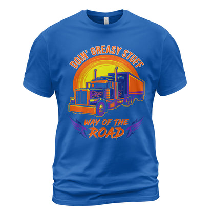 Greasy Stuff Way of the Road Trucker T-Shirt