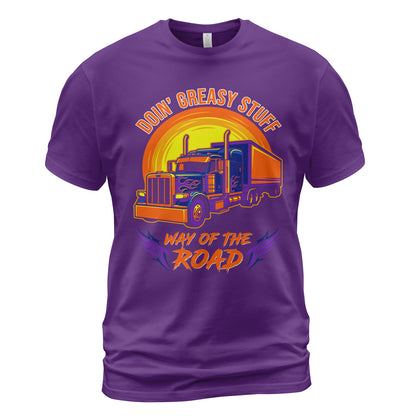 Greasy Stuff Way of the Road Trucker T-Shirt