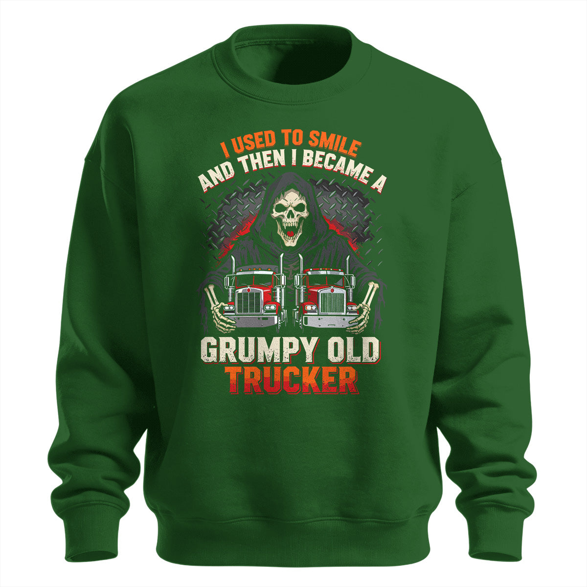 Grumpy Old Trucker Heavyweight Sweatshirt