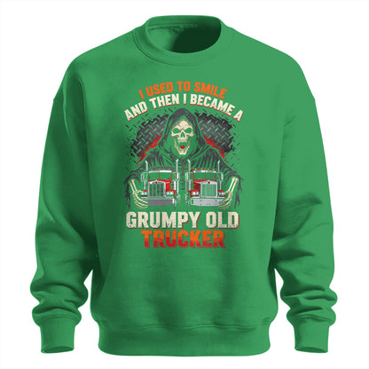 Grumpy Old Trucker Heavyweight Sweatshirt