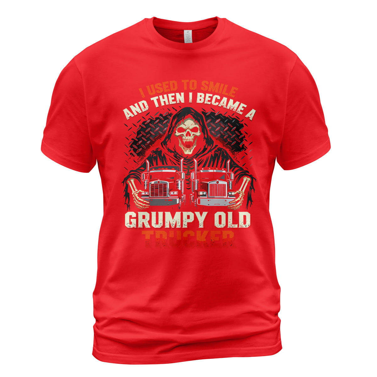 Grumpy Old Trucker Heavyweight T-Shirt