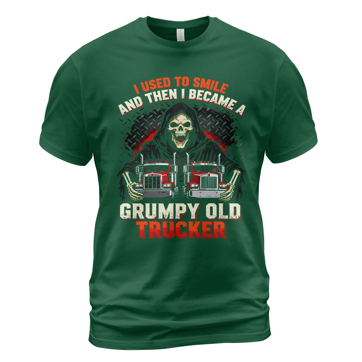Grumpy Old Trucker Heavyweight T-Shirt