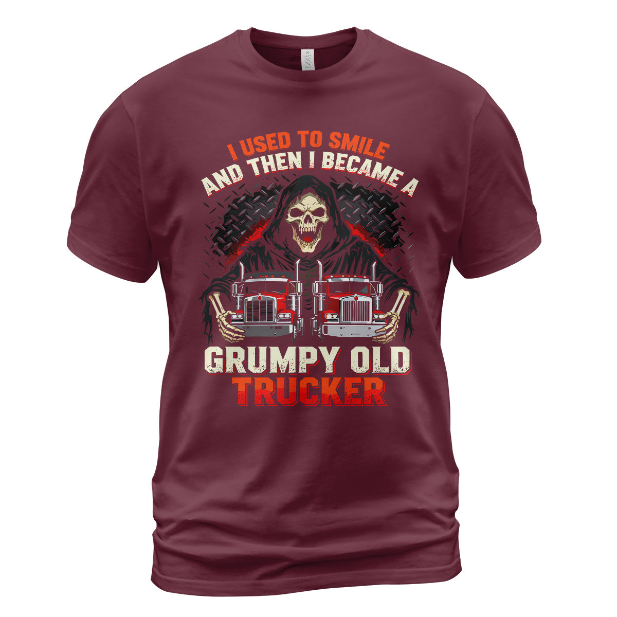 Grumpy Old Trucker Heavyweight T-Shirt