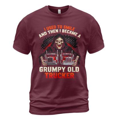 Grumpy Old Trucker Heavyweight T-Shirt