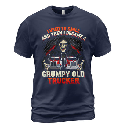 Grumpy Old Trucker Heavyweight T-Shirt