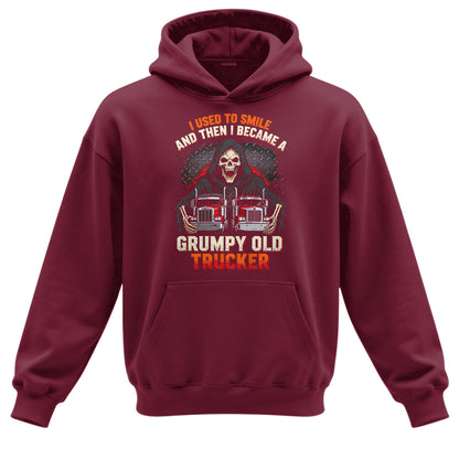 Grumpy Old Trucker Heavyweight Hoodie