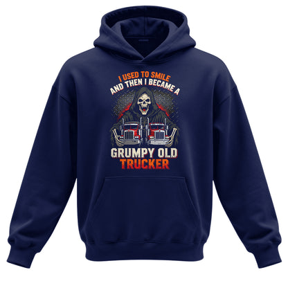 Grumpy Old Trucker Heavyweight Hoodie